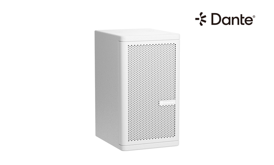 Dante Audio Networked Enabled Speaker